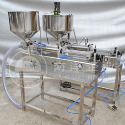 揭秘半自動(dòng)電加熱帶攪拌臥式灌裝機(jī) 提升食品加工效率的核心設(shè)備