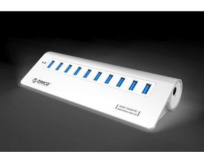 ORICO M3H10 10口全鋁USB3.0 HUB，打造高效擴展新體驗